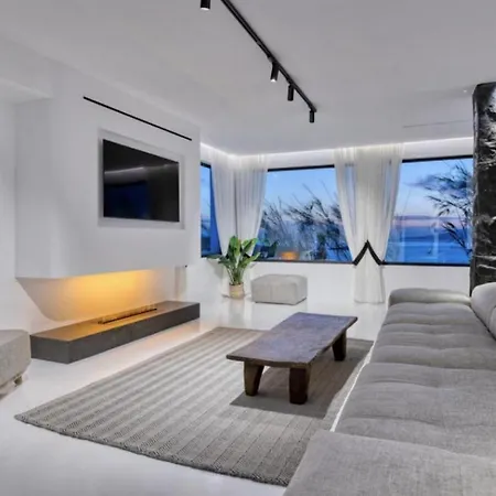 Exquisite Mykonos Apocryphos 6 Bedrooms Unique Aegean Sea View Villa *