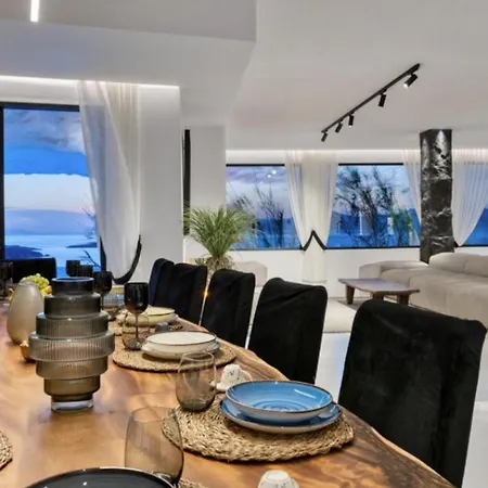 빌라 Exquisite Mykonos Apocryphos 6 Bedrooms Unique Aegean Sea View